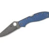 Spyderco Strech 2XL Blue Nishijin Glass Fiber Damascus Sprint Run -Magnumco Verkaufe spyderco strech 2xl blue nishijin glass fiber damascus sprint run 01sp1247dam 1280x1280