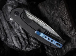 Beacon Damascus Titanium Black -Magnumco Verkaufe we knife beacon damascus titanium black 01we715dam 4 1280x1280